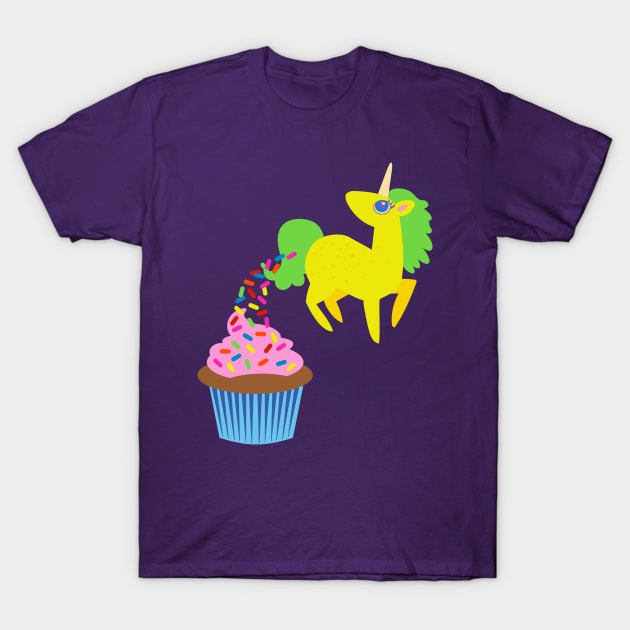 Where Cupcake Sprinkles Come From T-Shirt by DavesTees